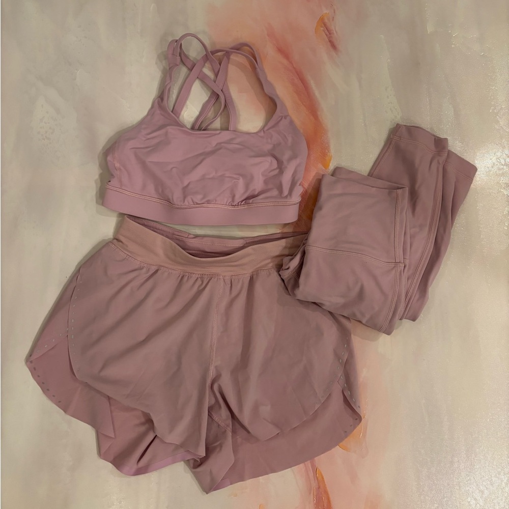 LULULEMON Pale Pink Activewear Set
